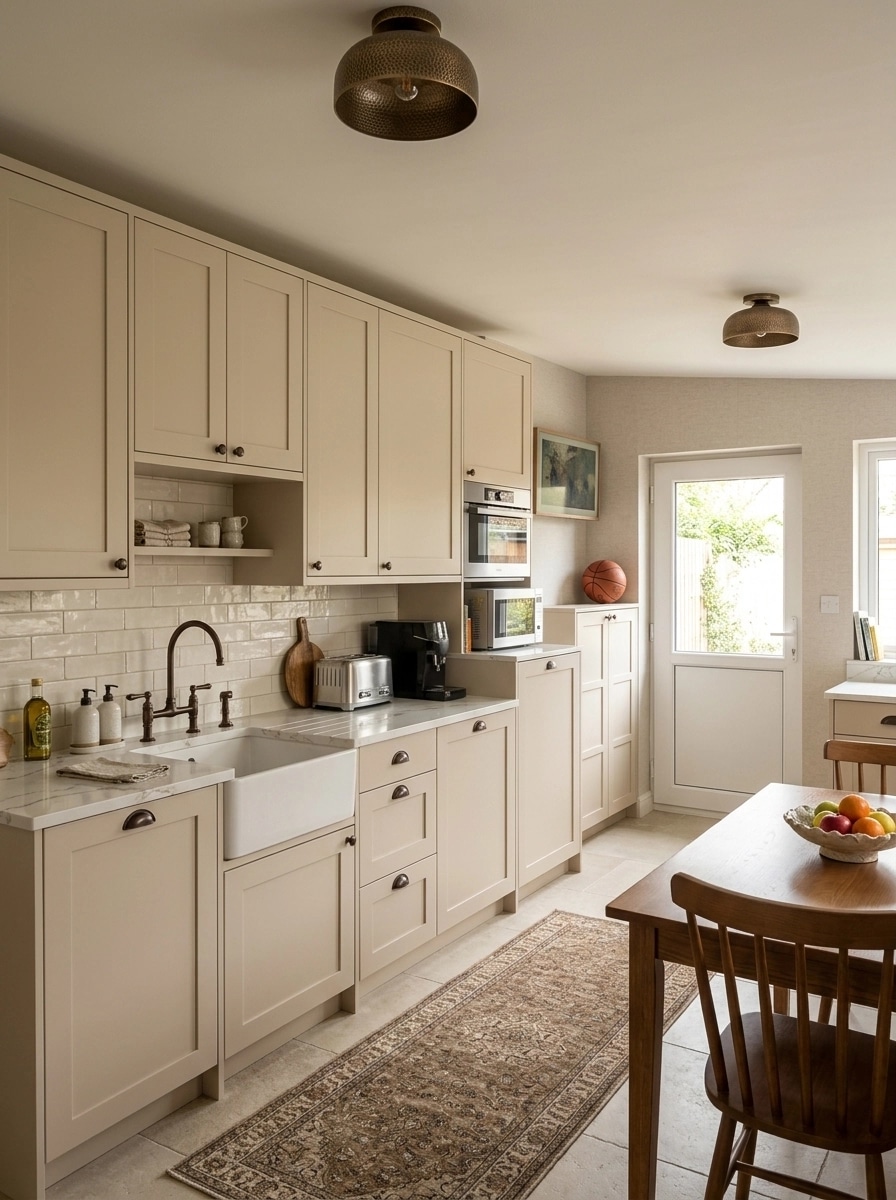 Interior design in Transitional style — Kitchen by GenRoom AI