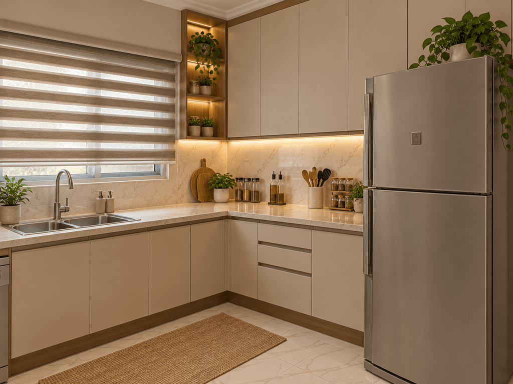 Kitchen interior in no_style style — photo by GenRoom AI