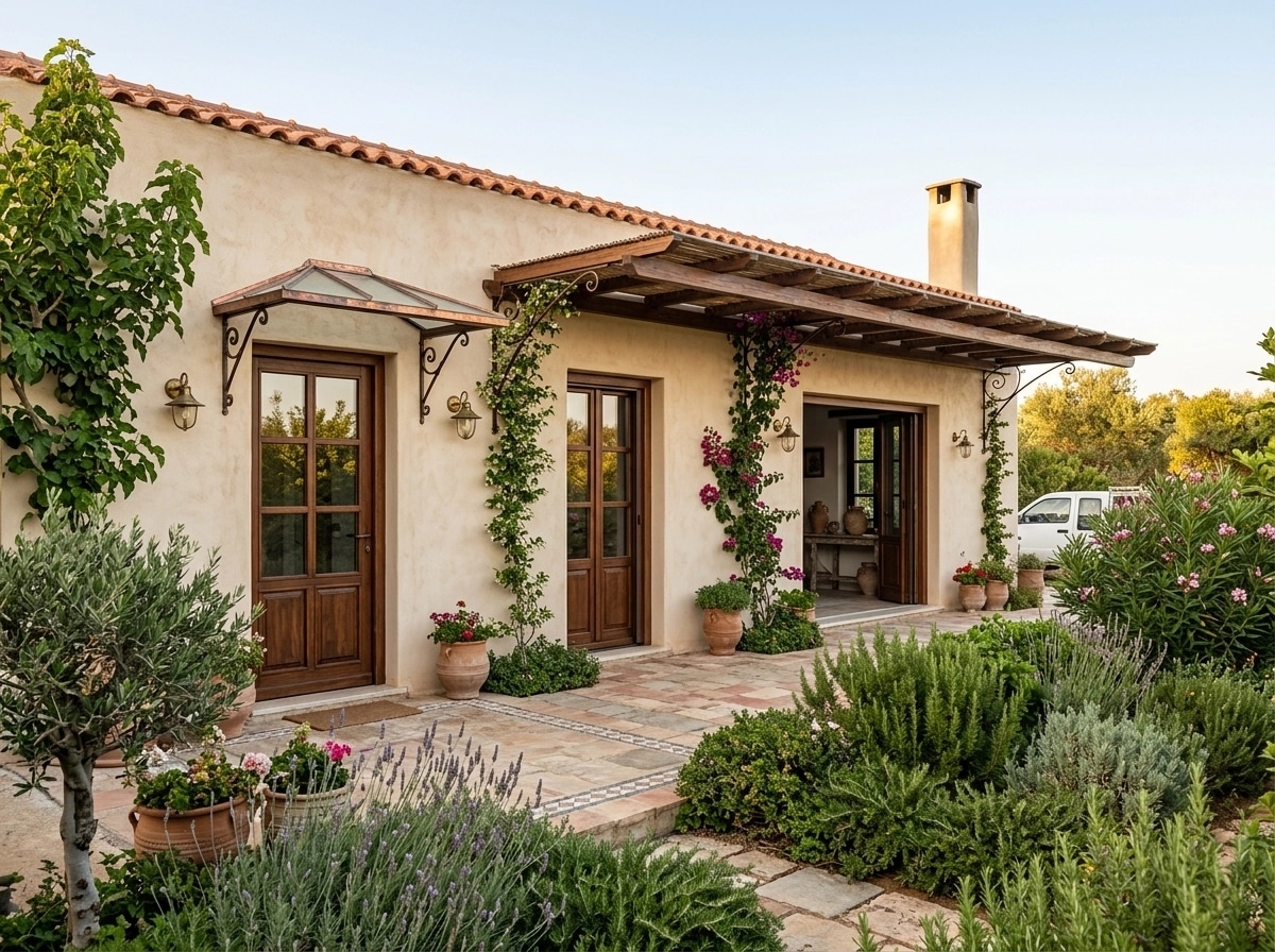Facade design in Mediterranean Facade style — Facade by GenRoom AI