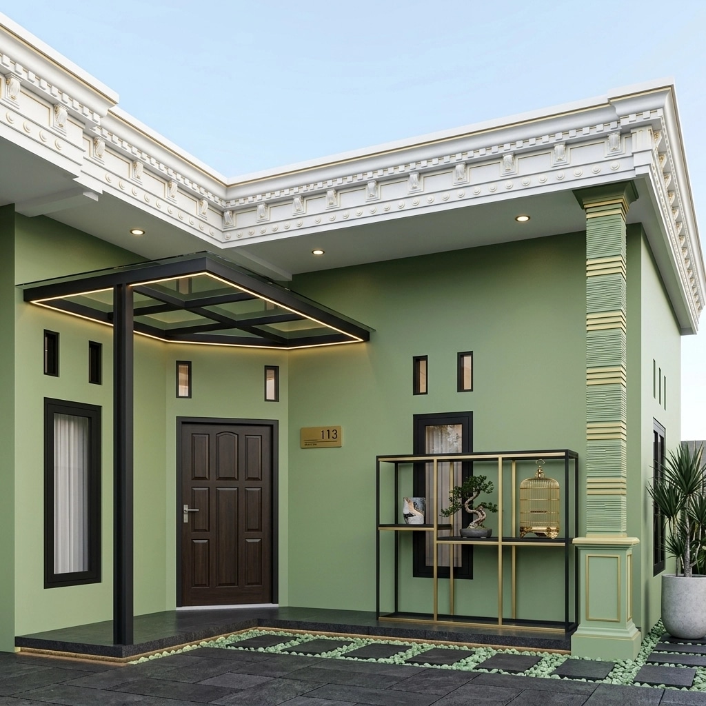 Facade design in Minimalist Facade style — Facade by GenRoom AI