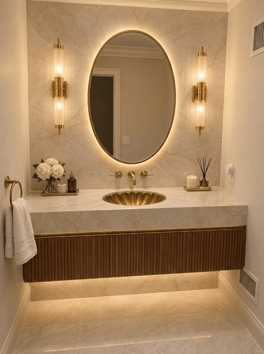 Bathroom interior in no_style style — photo by GenRoom AI