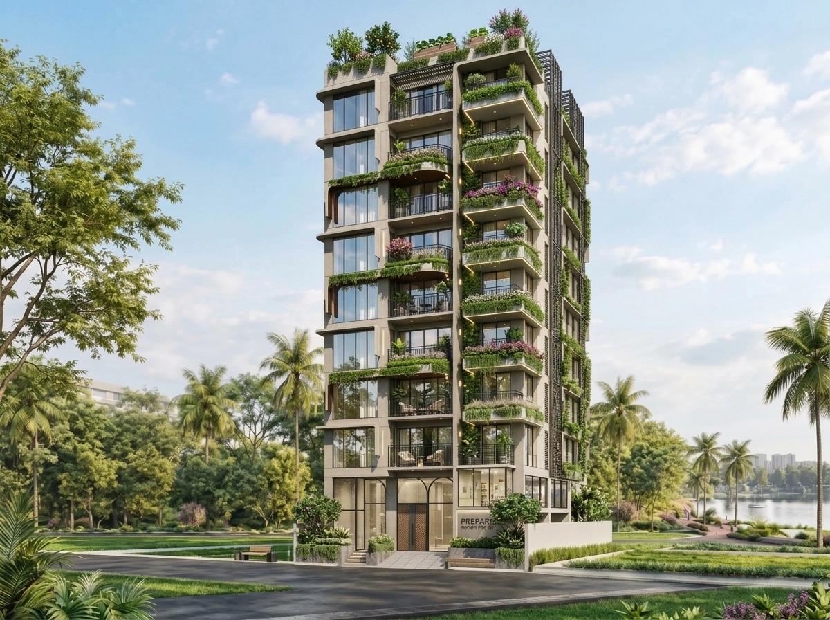 Contemporary Facade Facade design — facade photo by GenRoom AI