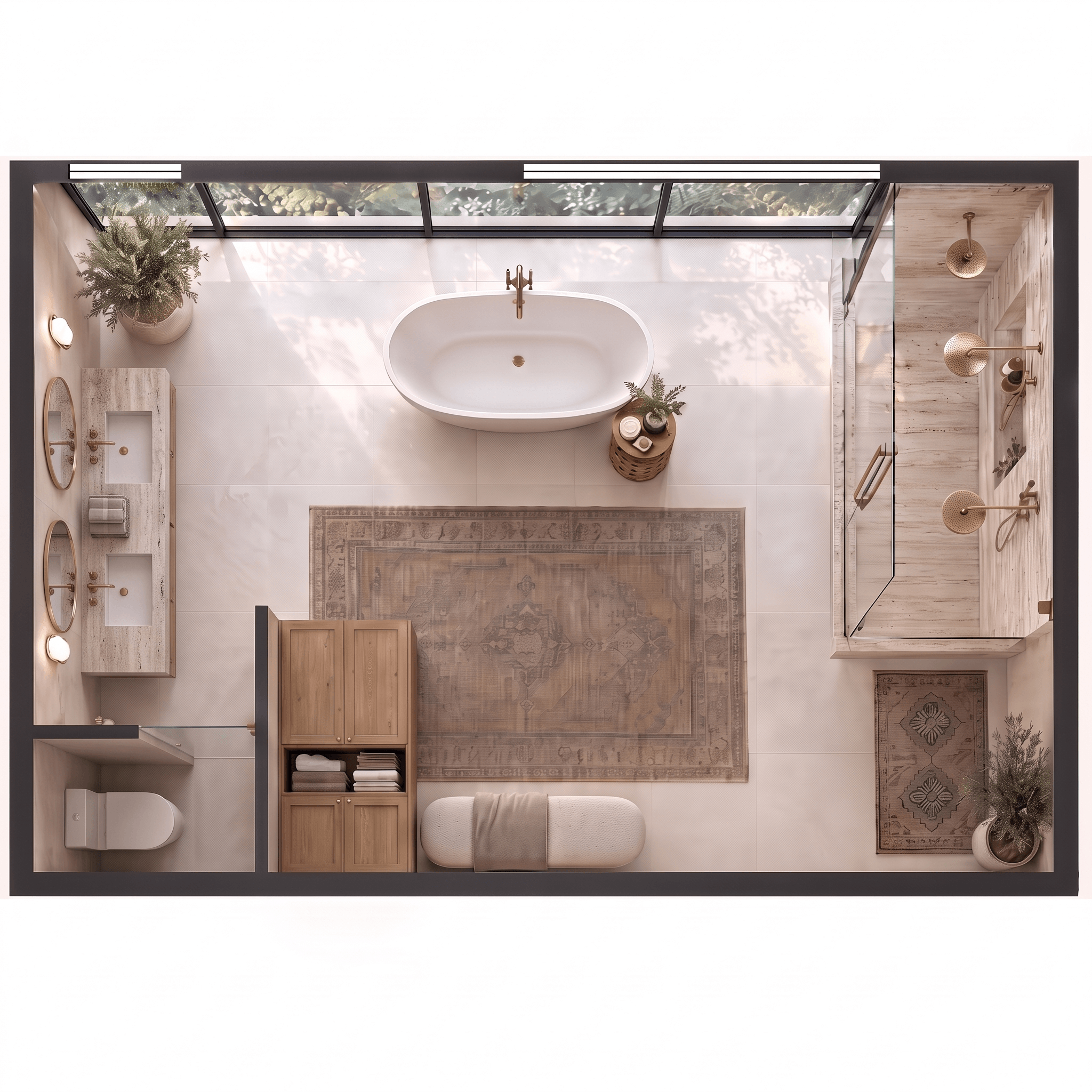 Interior design in Contemporary style — Living Room by GenRoom AI