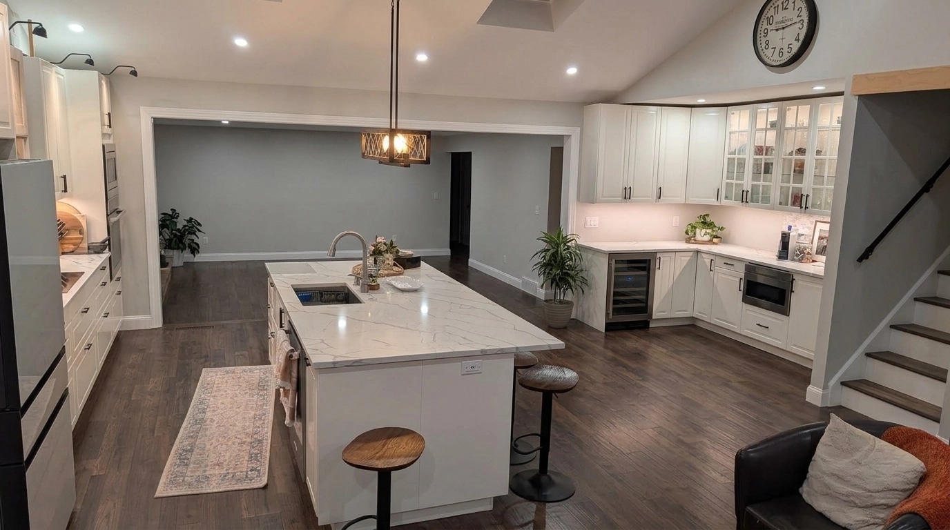 Kitchen interior in no_style style — photo by GenRoom AI