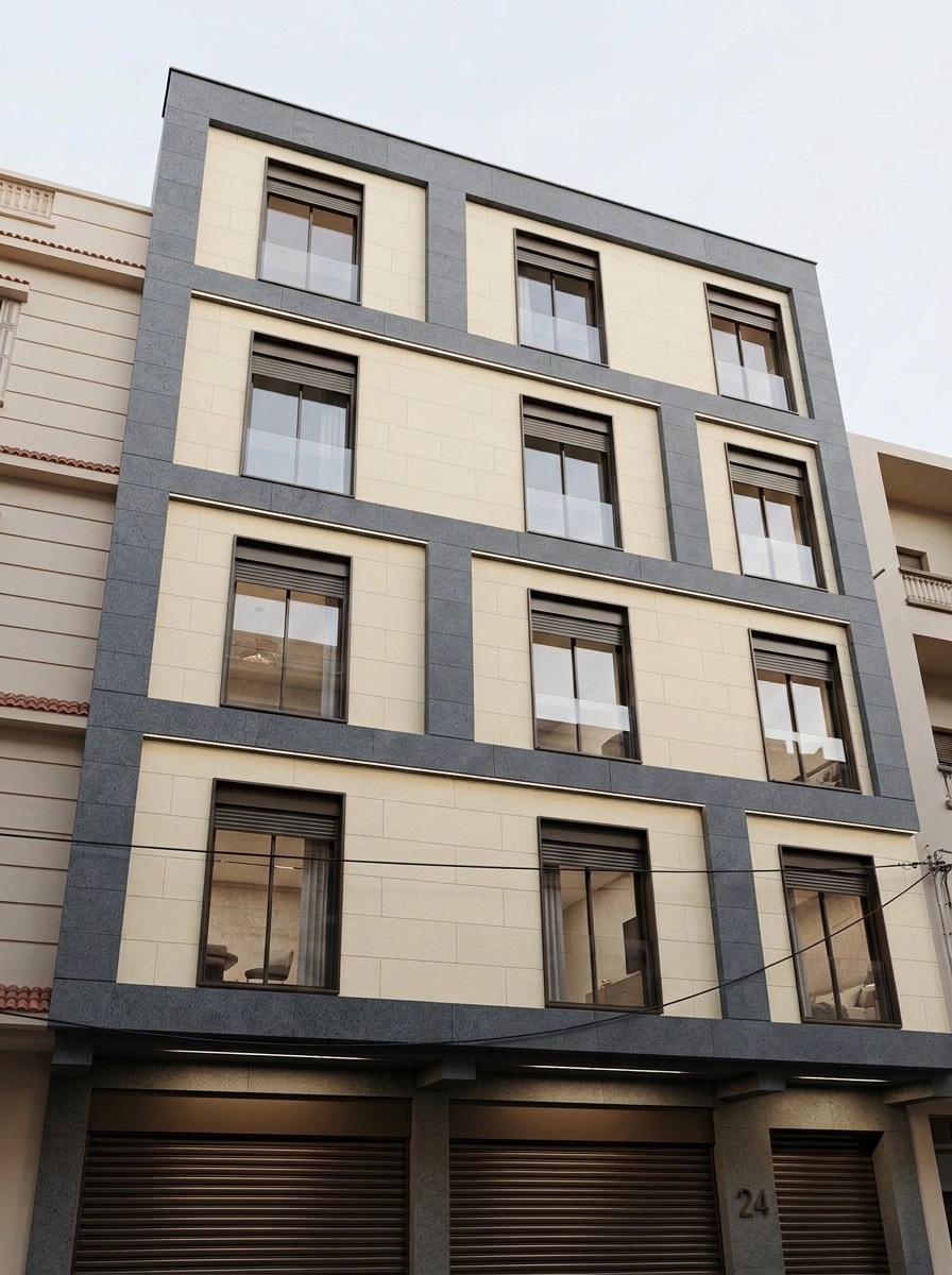 Minimalist Facade Facade design — facade photo by GenRoom AI