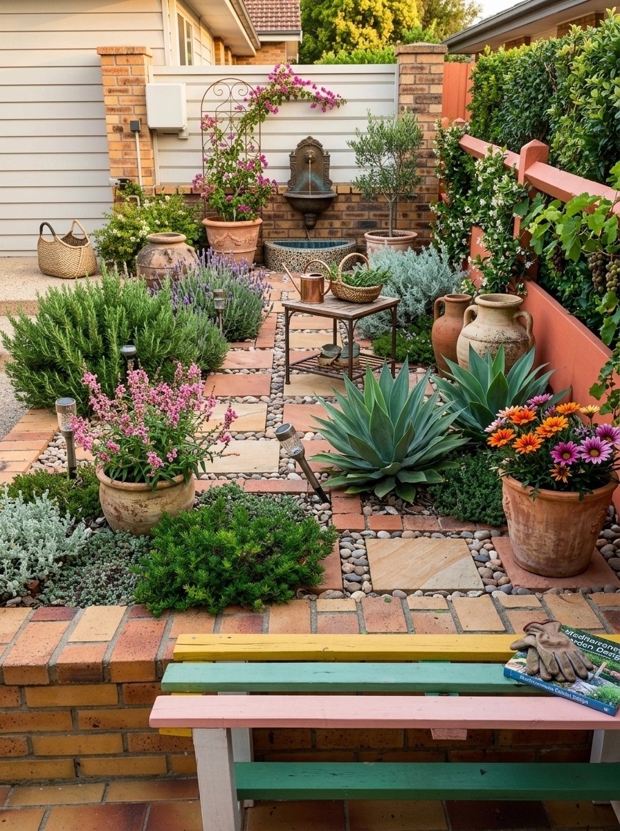 Mediterranean Yard Sân design — yard photo by GenRoom AI