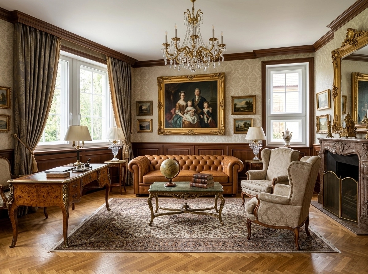 Interior design in Classic style — Living Room by GenRoom AI