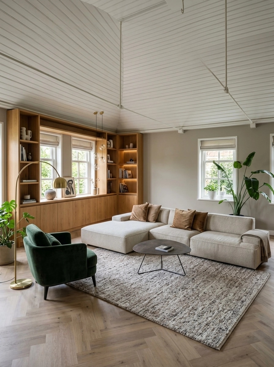 Scandinavian Soggiorno design — interior photo by GenRoom AI