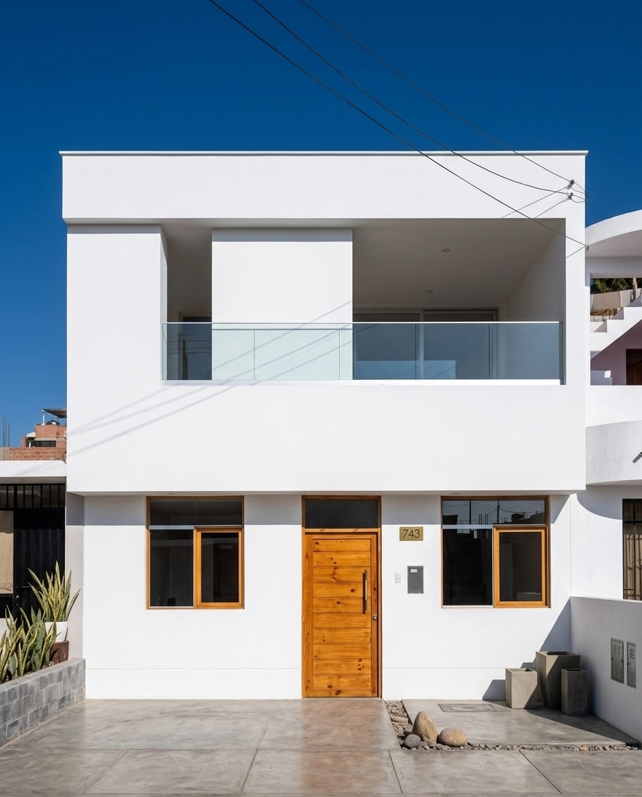 Facade design in Minimalist Facade style — Facade by GenRoom AI