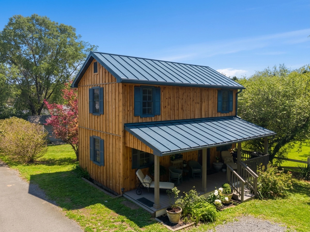 Facade design in Barnhouse Facade style — Facade by GenRoom AI