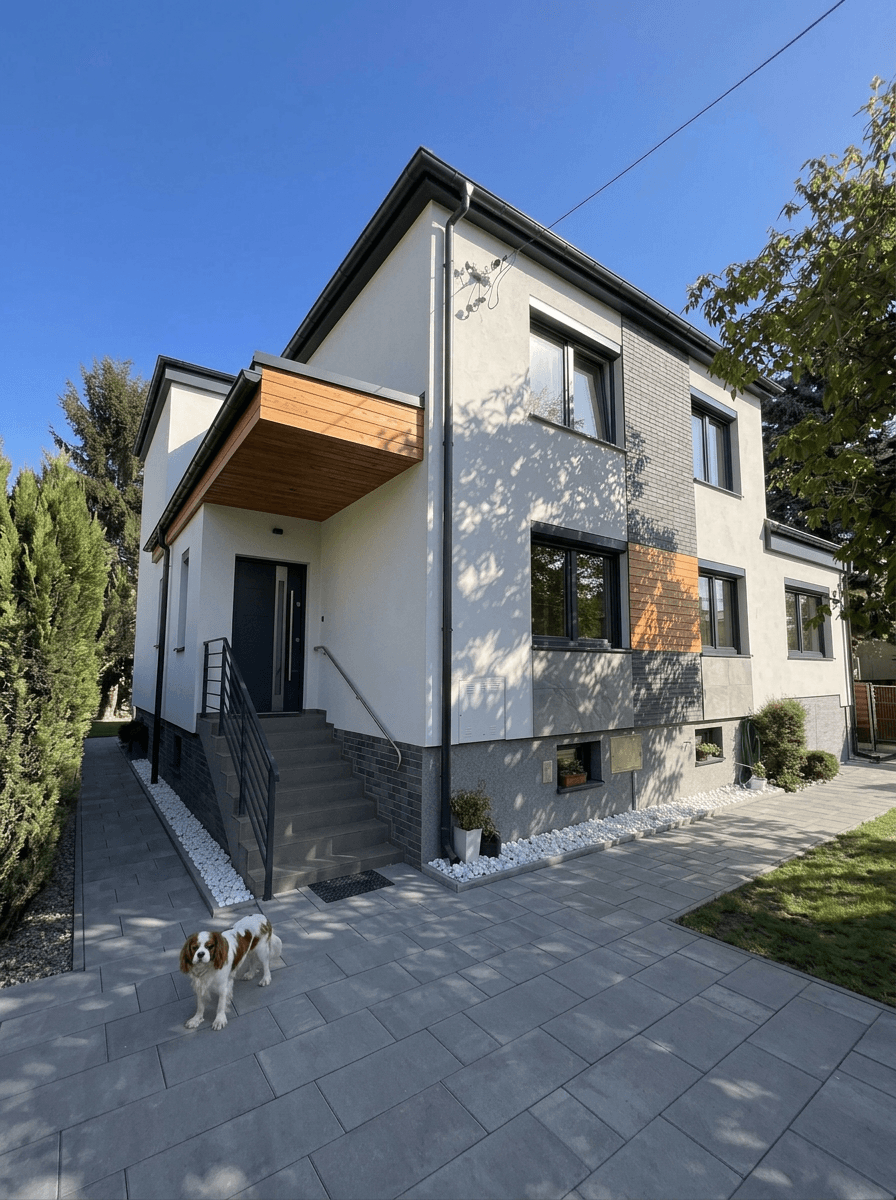 Contemporary Facade Facade design — facade photo by GenRoom AI