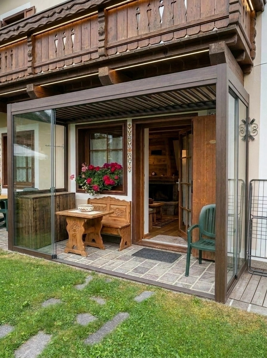 Facade design in Chalet Facade style — photo by GenRoom AI