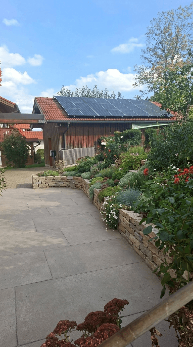 Yard design in no_style style — photo by GenRoom AI