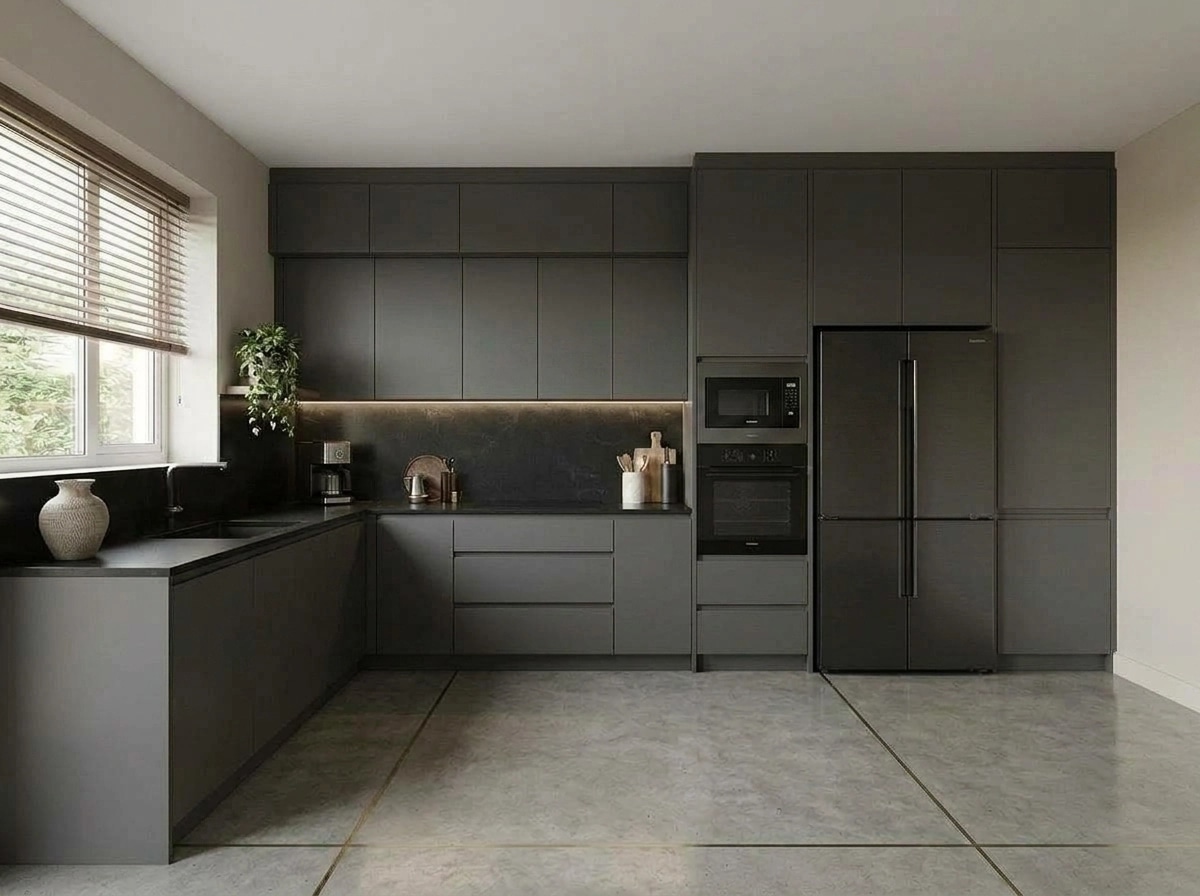 Interior design in Contemporary style — Kitchen by GenRoom AI