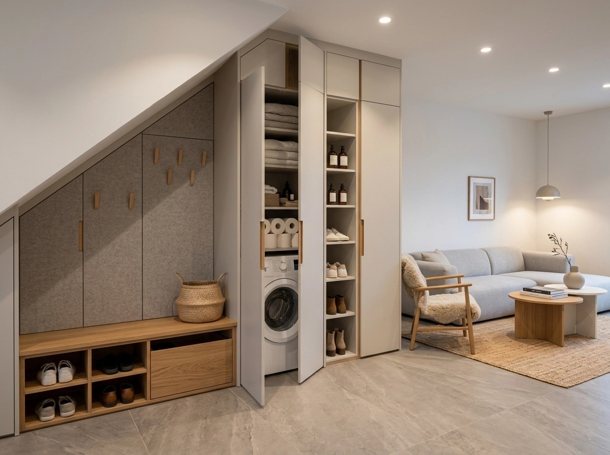 Scandinavian Living Room design — interior photo by GenRoom AI