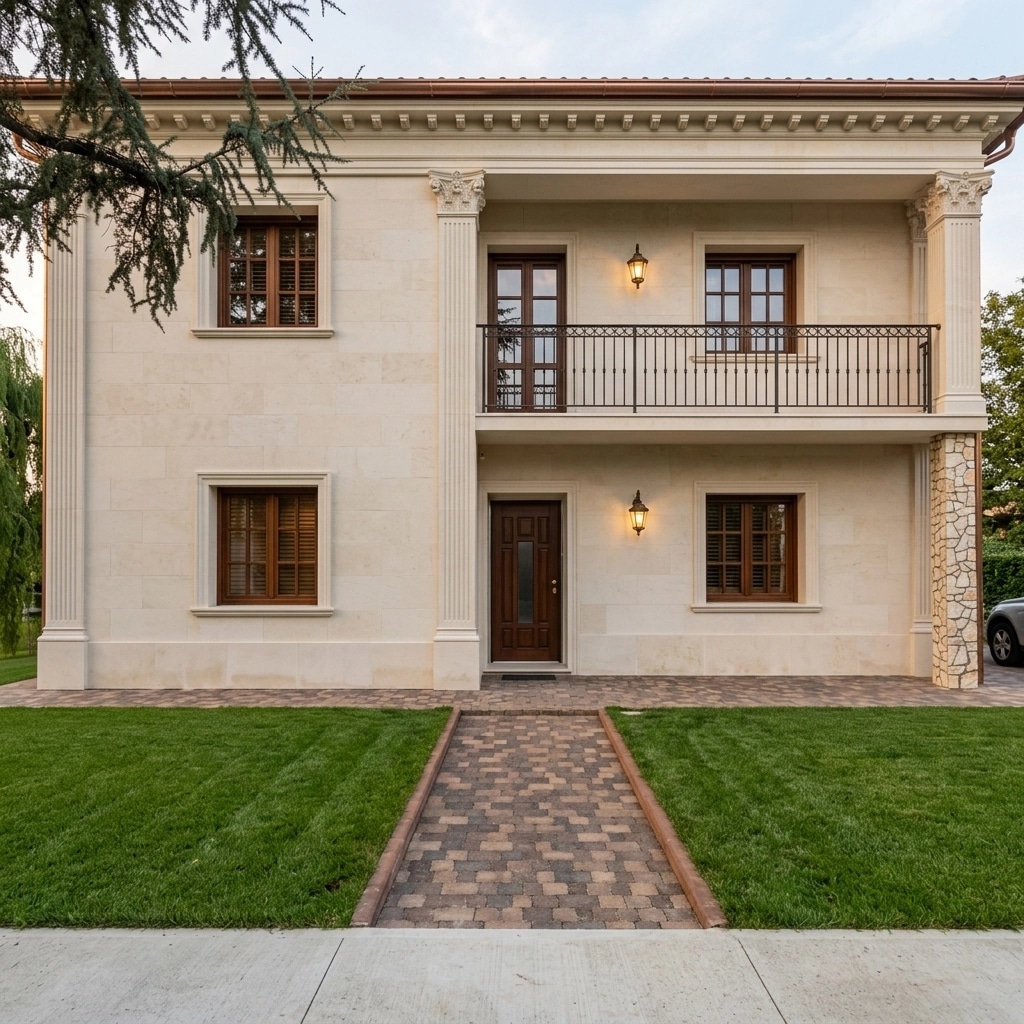 Classic Facade Facciata design — facade photo by GenRoom AI