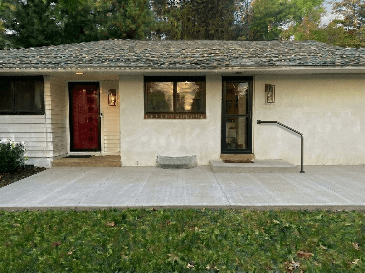 Yard design in no_style style — photo by GenRoom AI