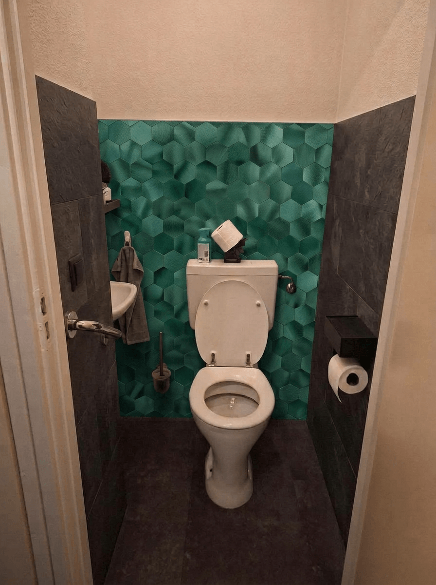 Bathroom interior in no_style style — photo by GenRoom AI