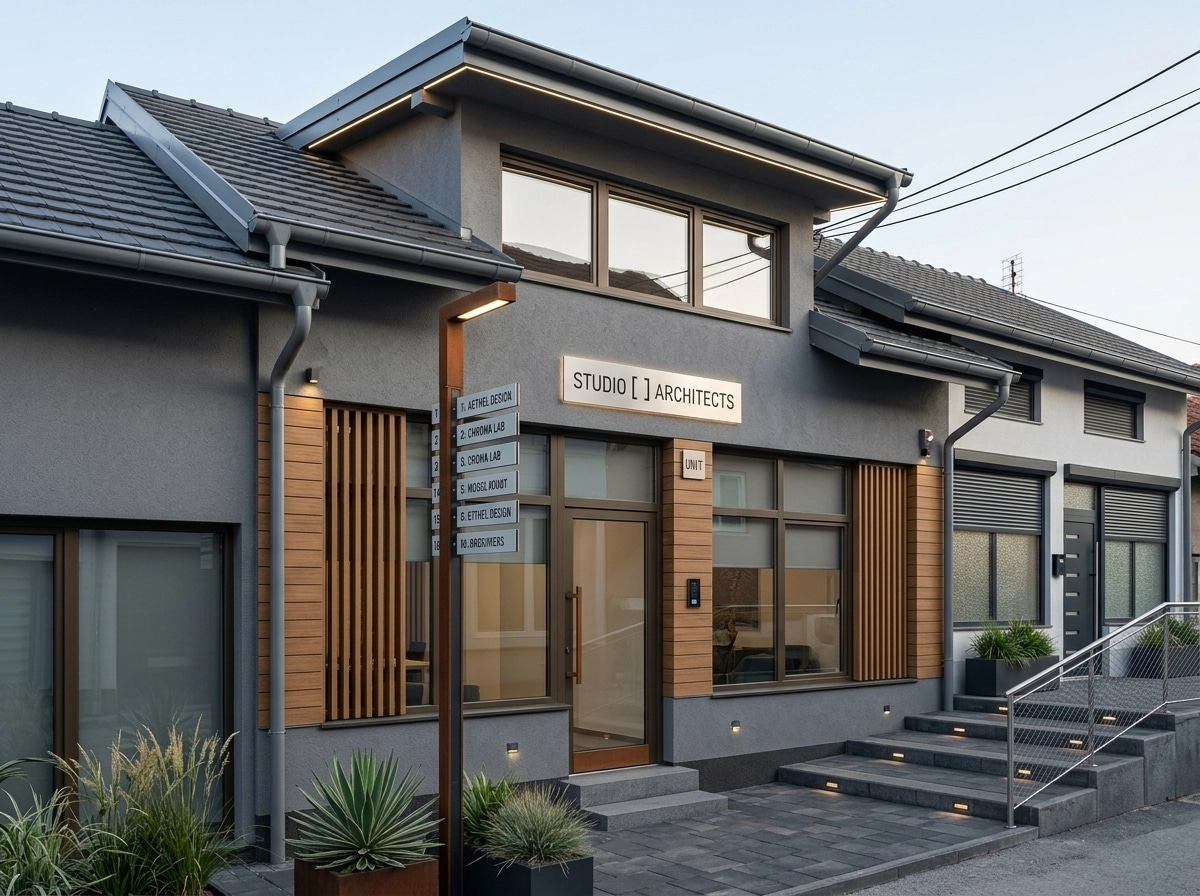 Contemporary Facade Facade design — facade photo by GenRoom AI