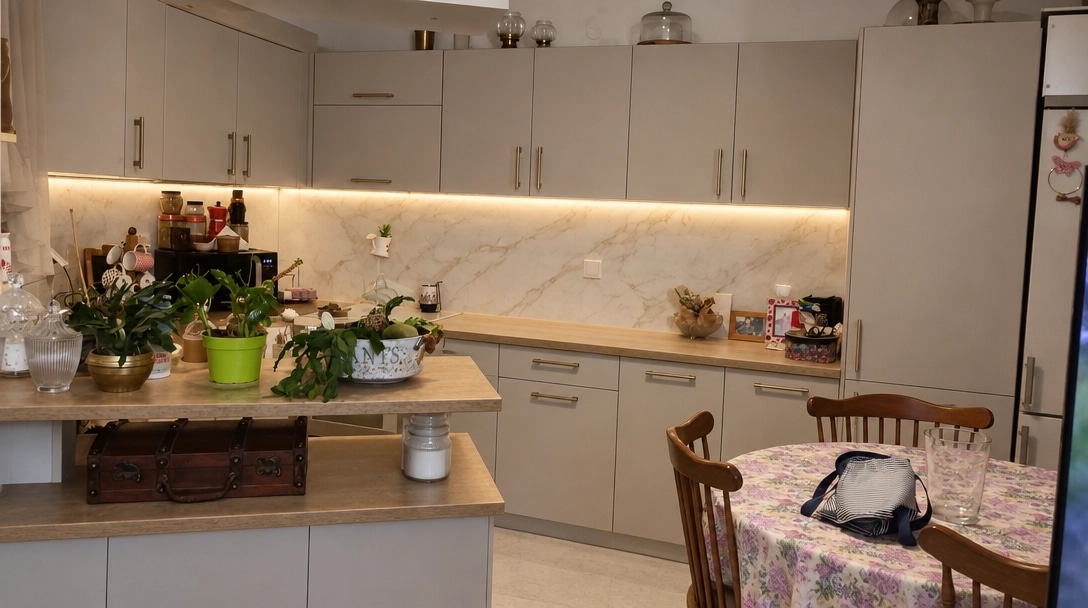 Contemporary Kitchen design — interior photo by GenRoom AI