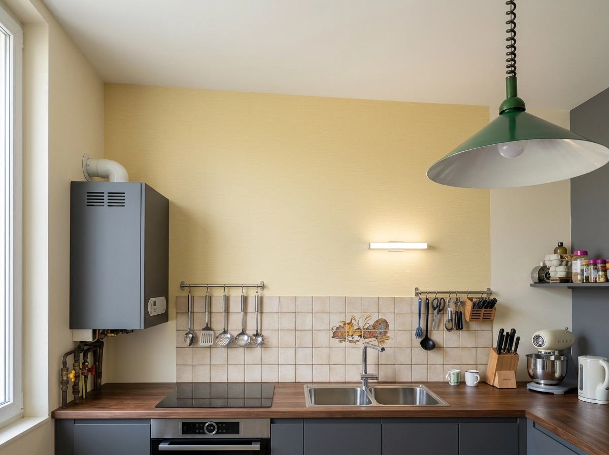 Interior design in Contemporary style — Kitchen by GenRoom AI