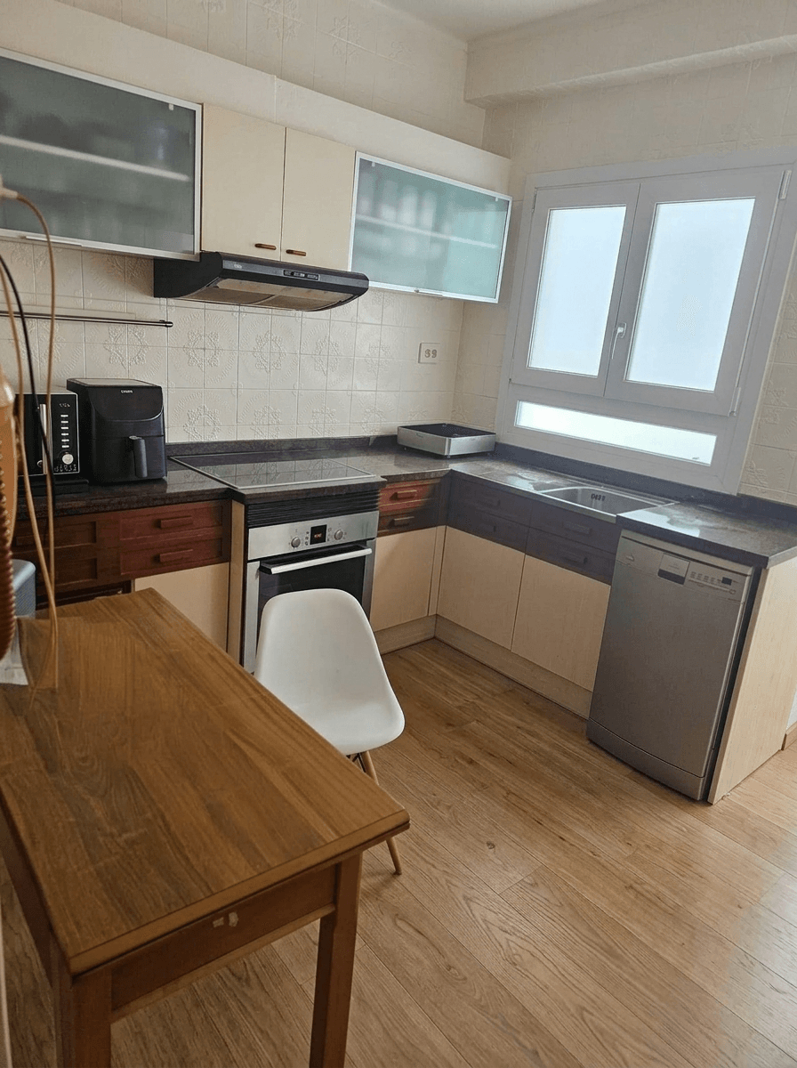 Kitchen interior in no_style style — photo by GenRoom AI