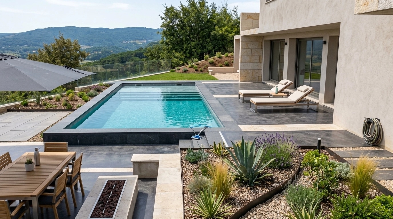 Contemporary Yard Yard design — yard photo by GenRoom AI