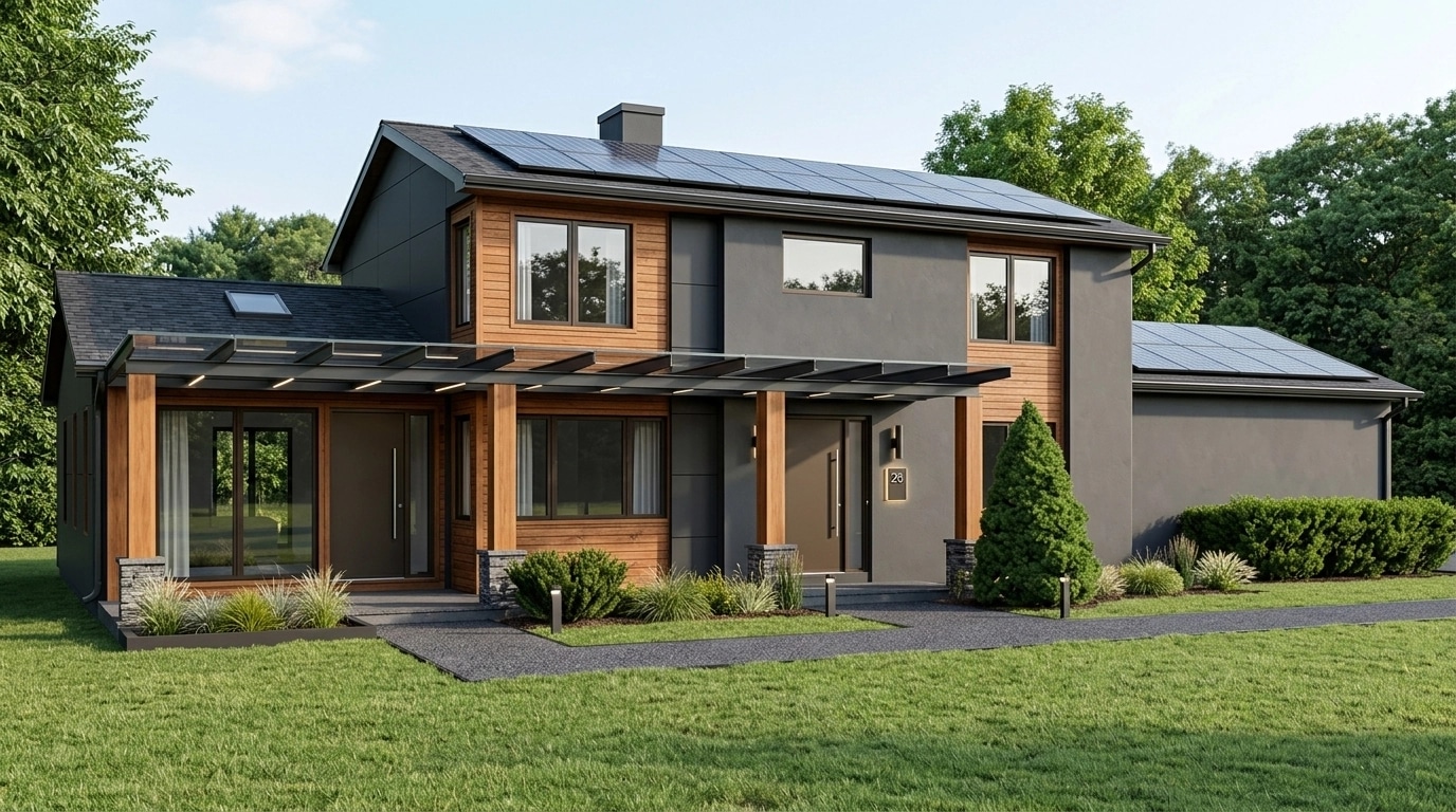 Contemporary Facade Facade design — facade photo by GenRoom AI