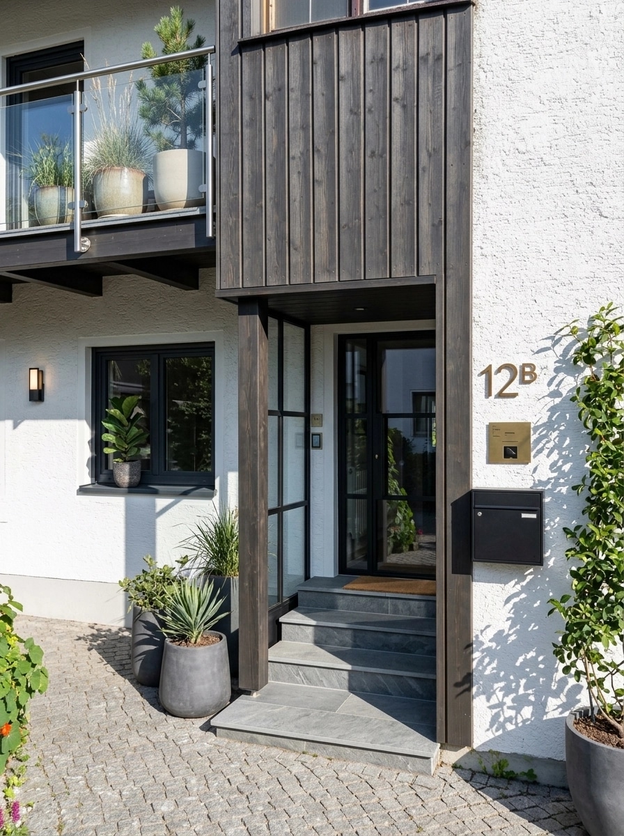 Scandinavian Facade Facade design — facade photo by GenRoom AI