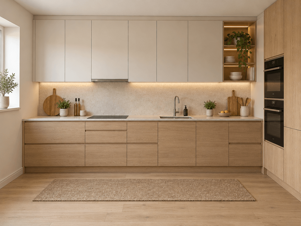Scandinavian Kitchen design — interior photo by GenRoom AI