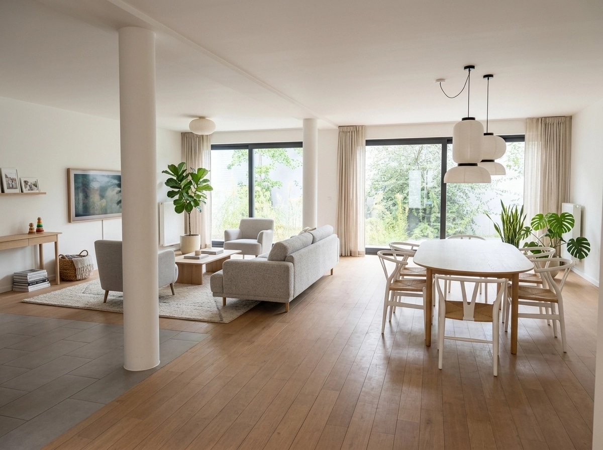 Scandinavian Living Room design — interior photo by GenRoom AI