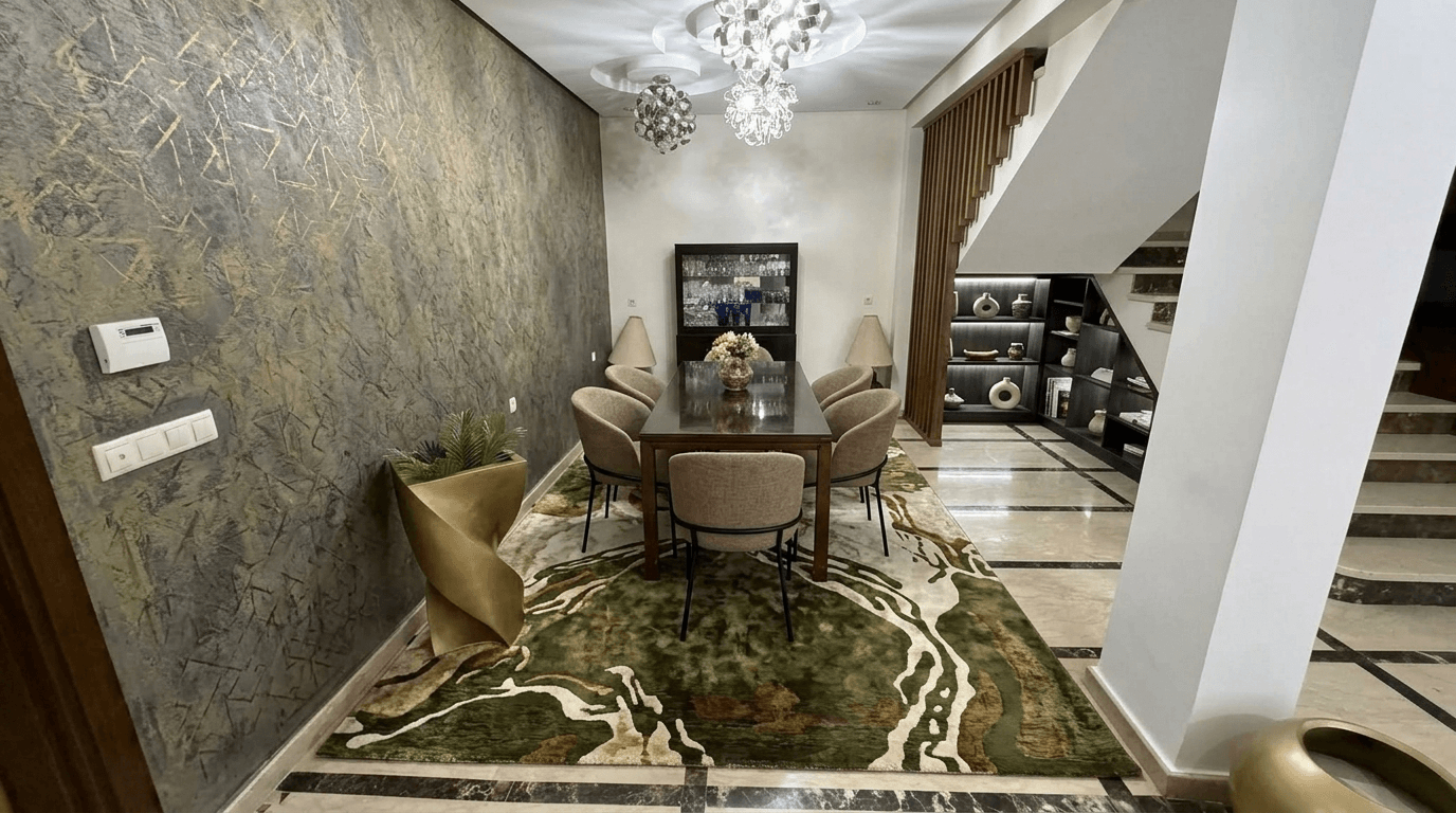 Interior design in Contemporary style — dining_room by GenRoom AI