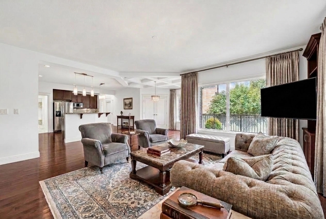 Transitional Living Room design — interior photo by GenRoom AI