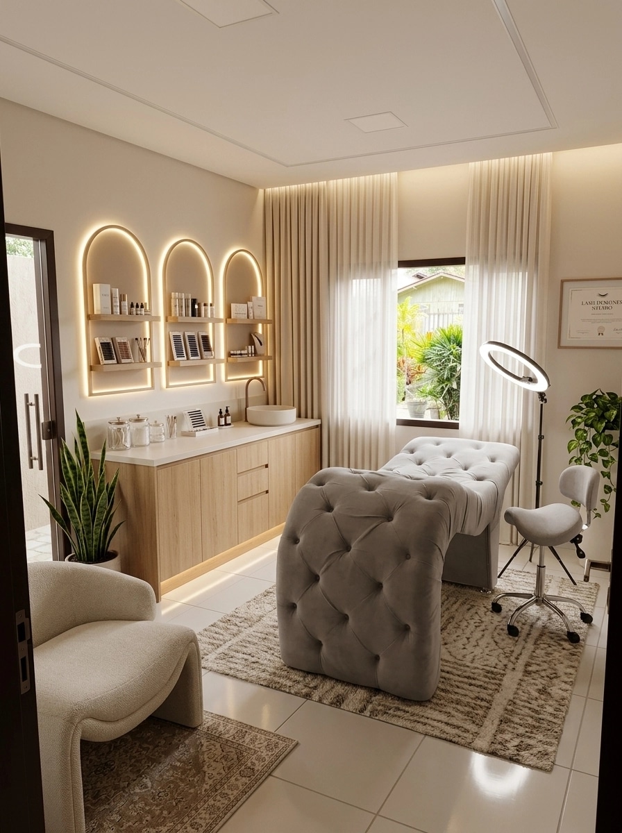Interior design in Contemporary style — beauty_salon by GenRoom AI