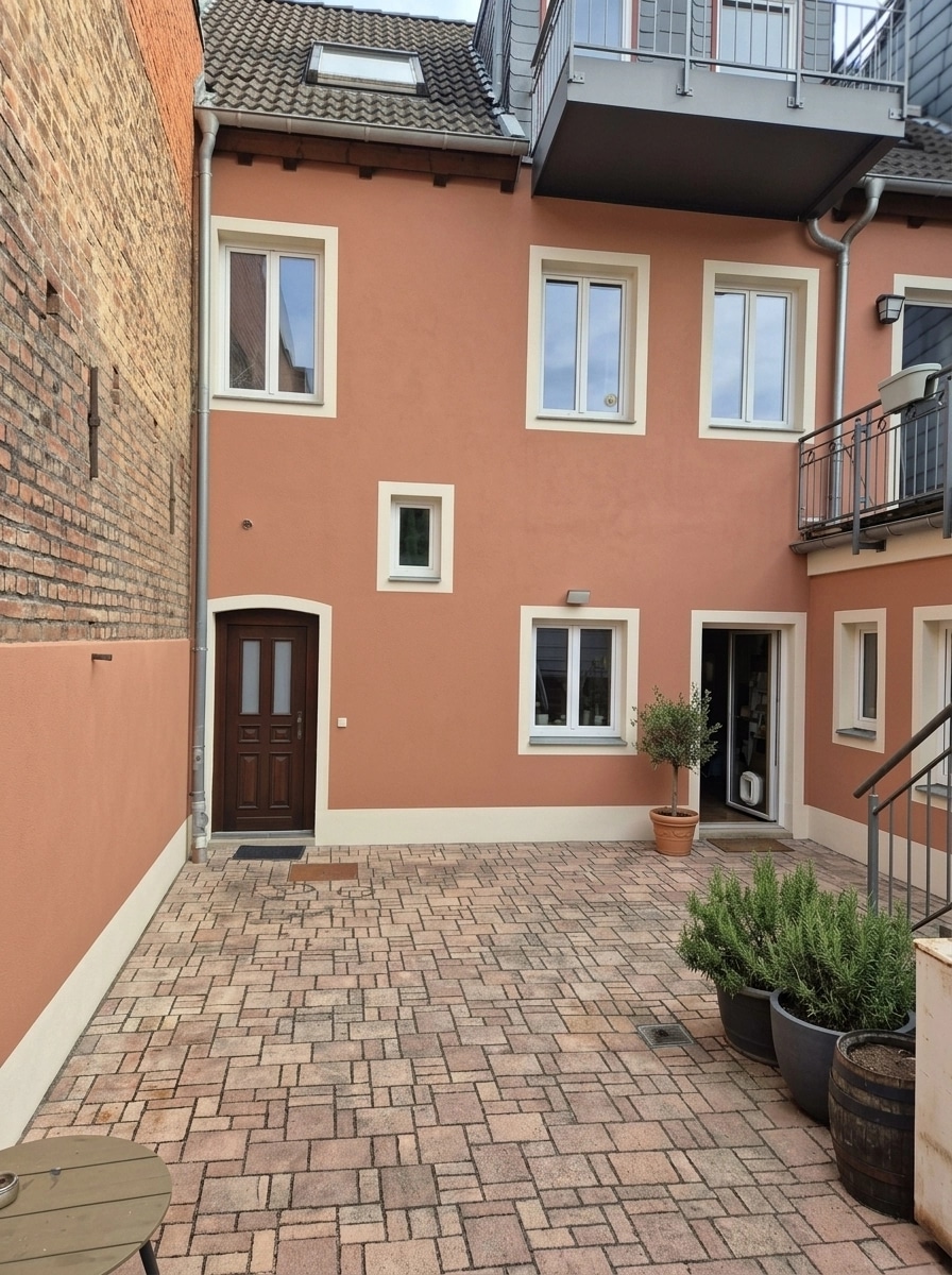 Facade design in Mediterranean Facade style — photo by GenRoom AI