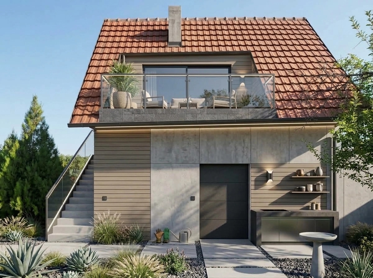 Contemporary Facade Facade design — facade photo by GenRoom AI