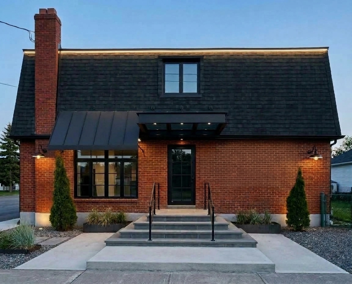 Facade design in Loft Facade style — Facade by GenRoom AI