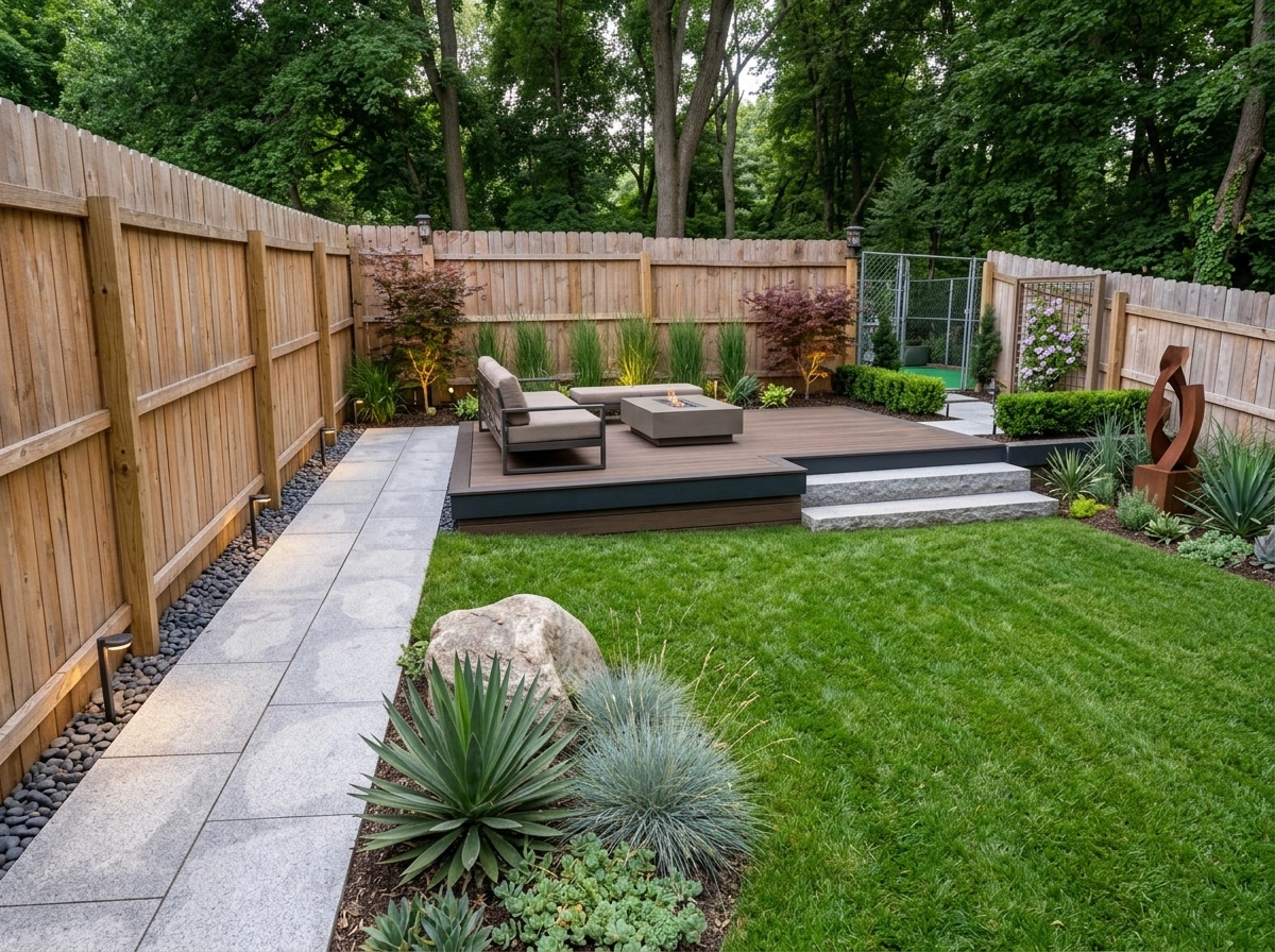 Contemporary Yard Yard design — yard photo by GenRoom AI