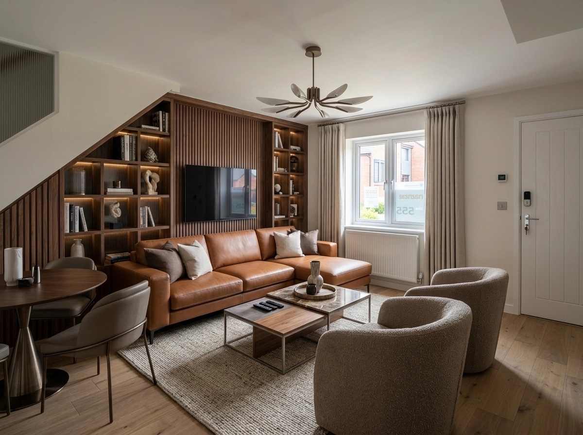 Interior design in Contemporary style — Living Room by GenRoom AI