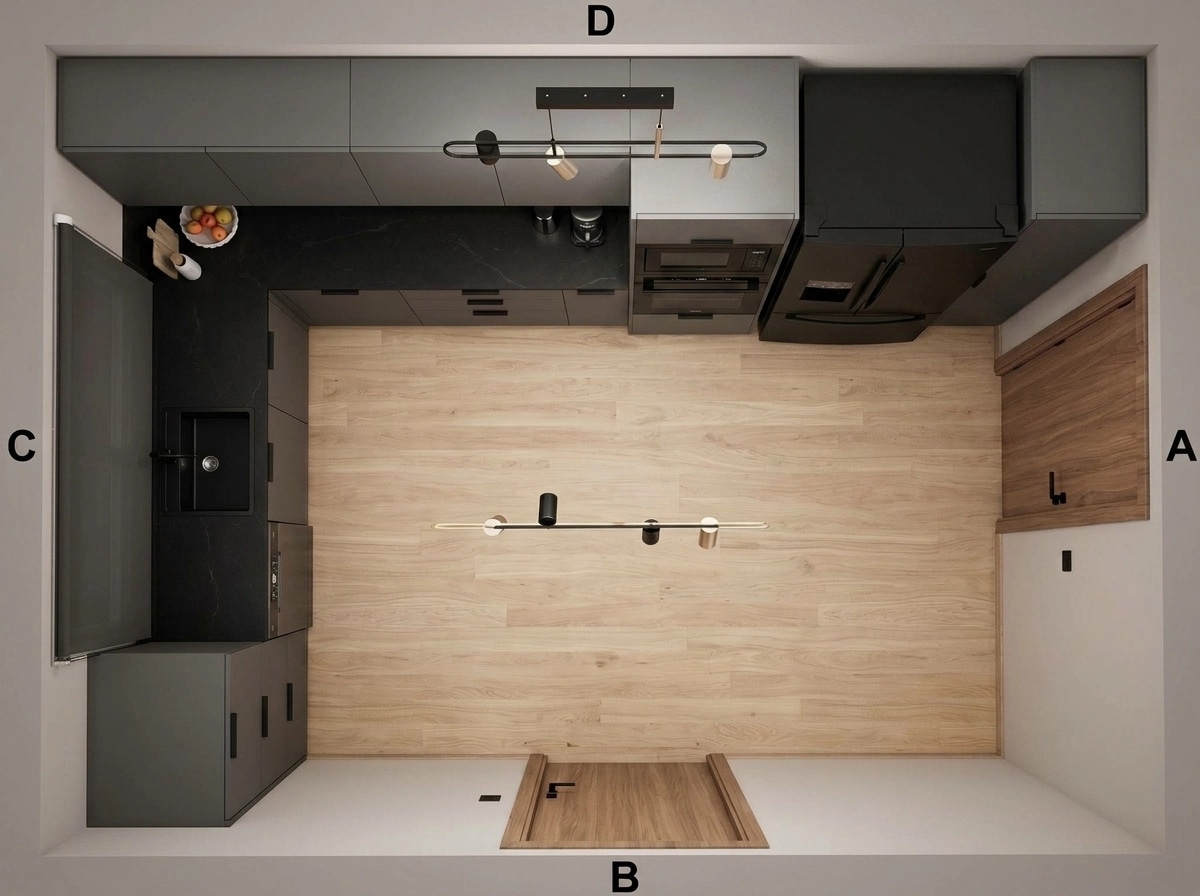 Interior design in Contemporary style — Living Room by GenRoom AI