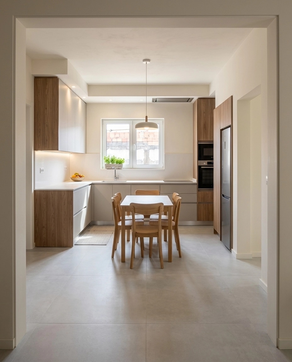 Kitchen interior in no_style style — photo by GenRoom AI