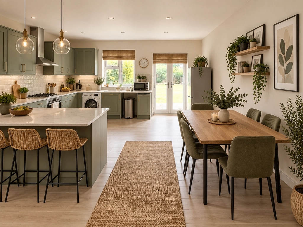 Kitchen interior in no_style style — photo by GenRoom AI