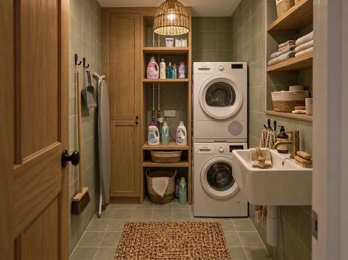 Interior design in Bohemian style — Bathroom by GenRoom AI