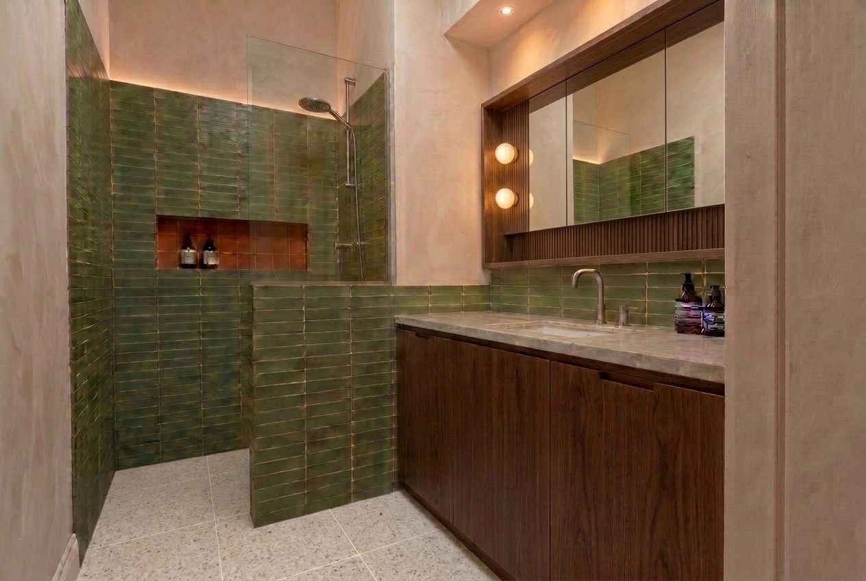 Bathroom interior in no_style style — photo by GenRoom AI