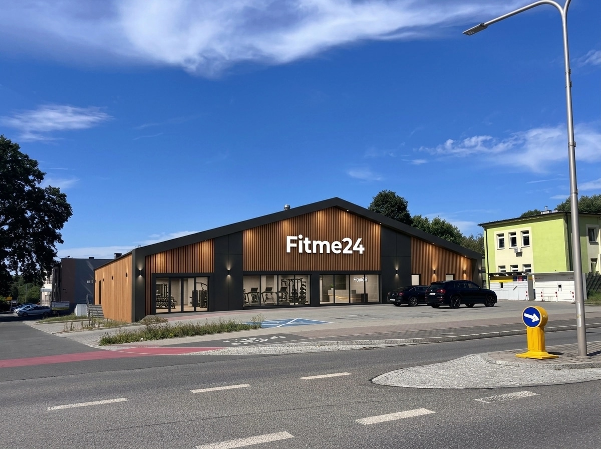 Facade design in Blacktec Facade style — Facade by GenRoom AI