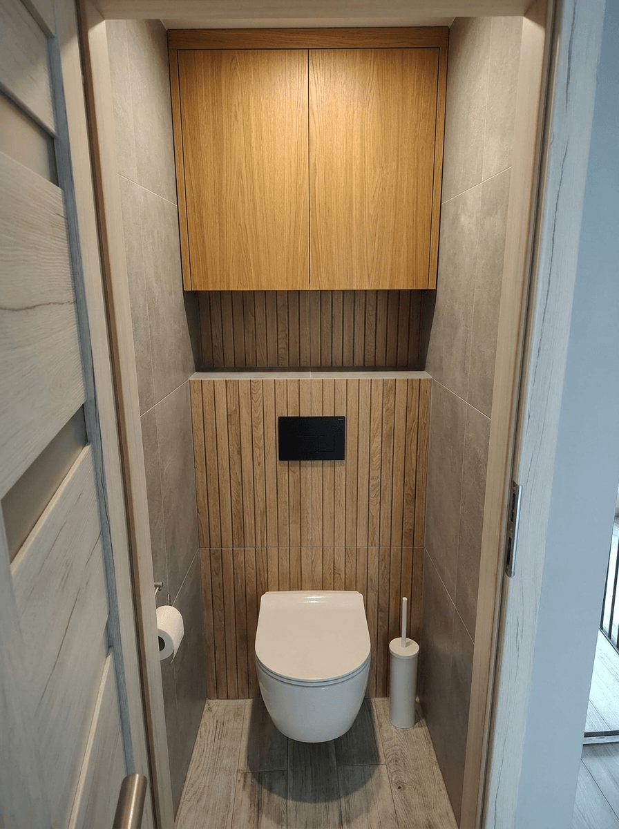 Bathroom interior in no_style style — photo by GenRoom AI