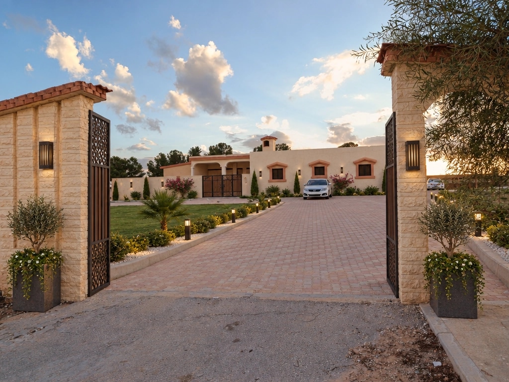 Arabian Facade Facade design — facade photo by GenRoom AI