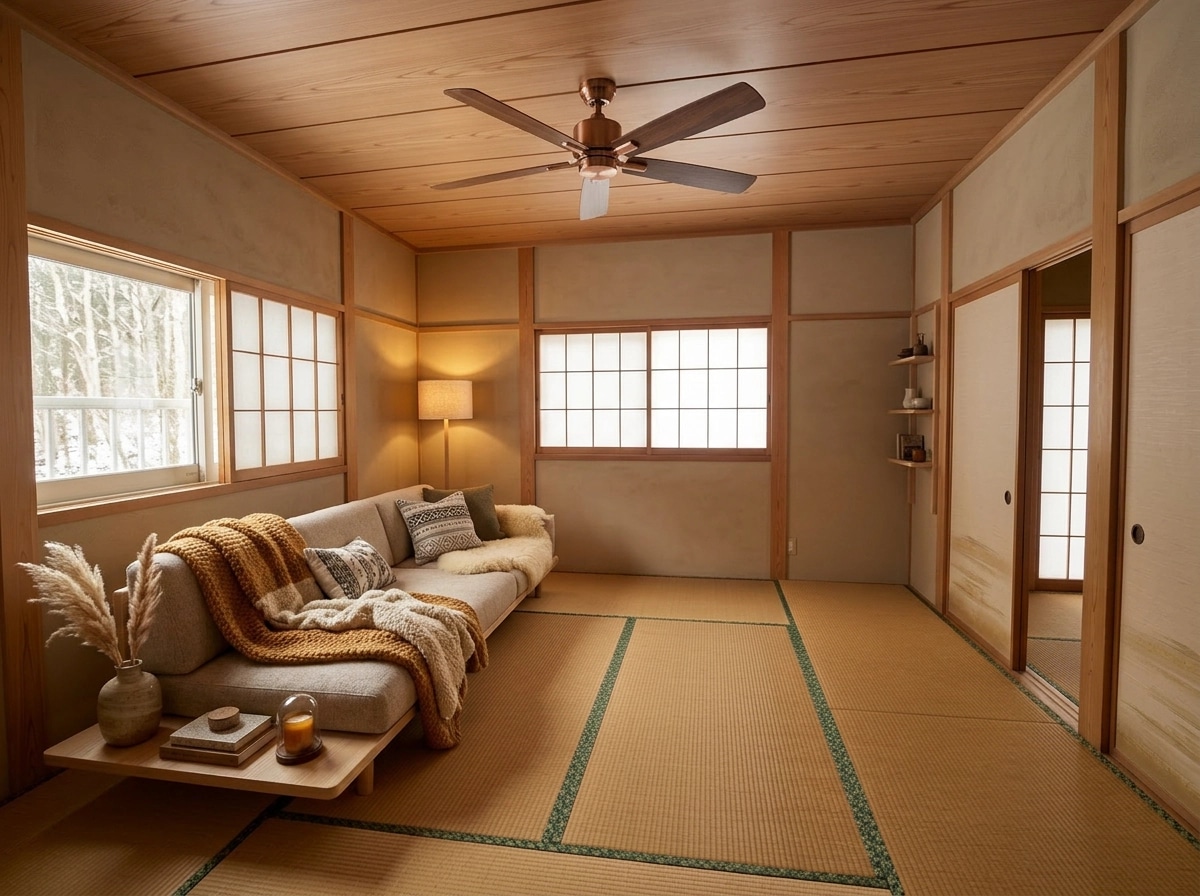 Interior design in Scandinavian style — Bedroom by GenRoom AI