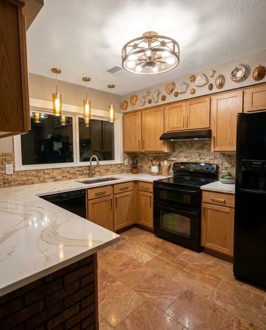 Interior design in Contemporary style — Kitchen by GenRoom AI