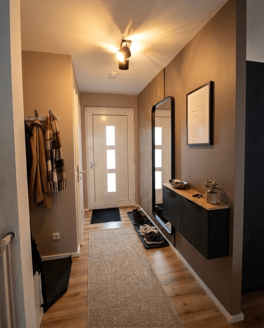 Hallway interior in no_style style — photo by GenRoom AI